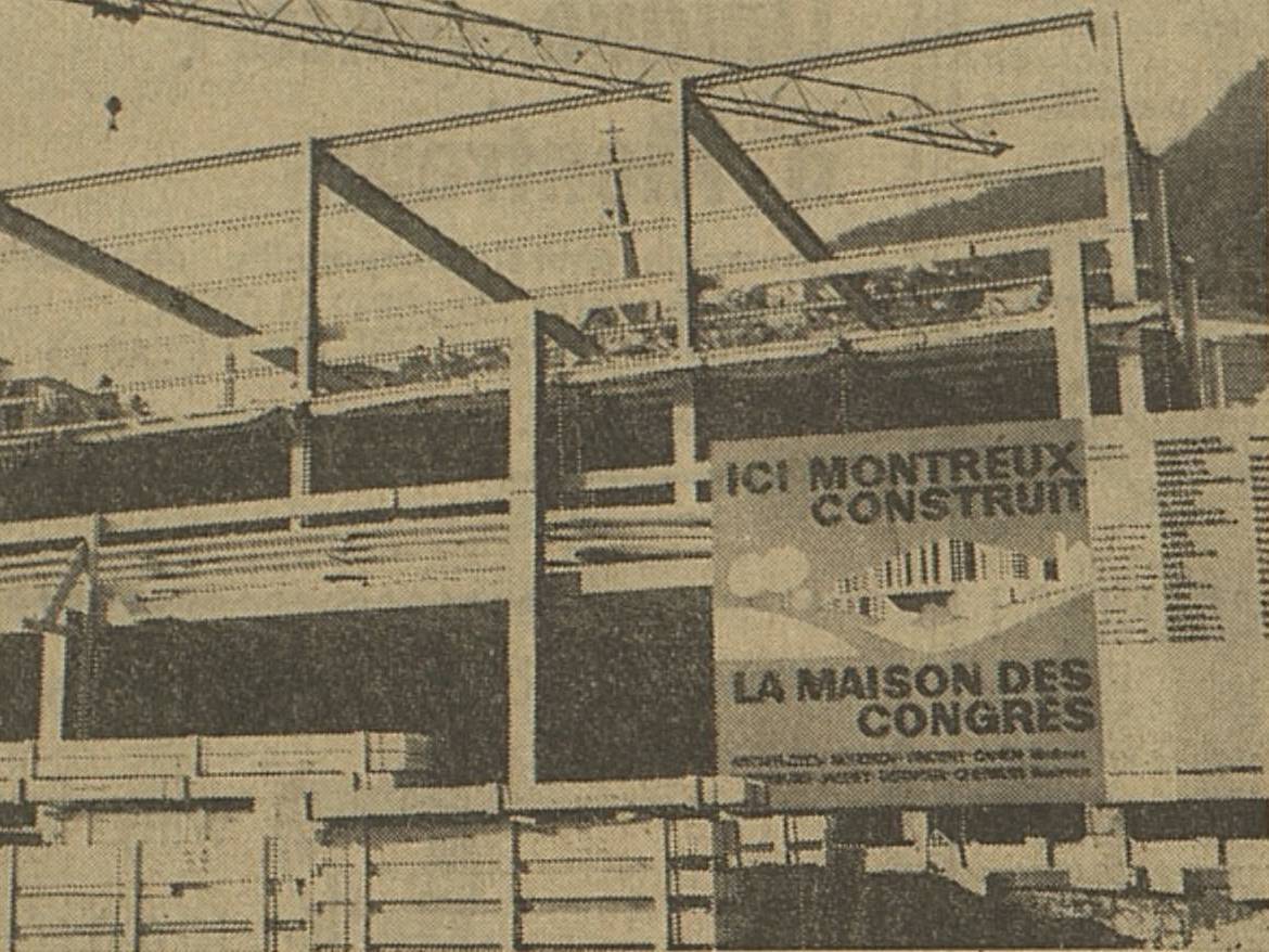 1971 - 1973 La Construction du bâtiment
