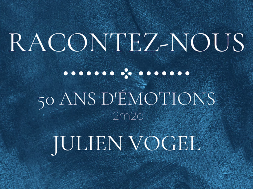 Julien Vogel shares with emotion an exceptional encounter at the 2m2c.