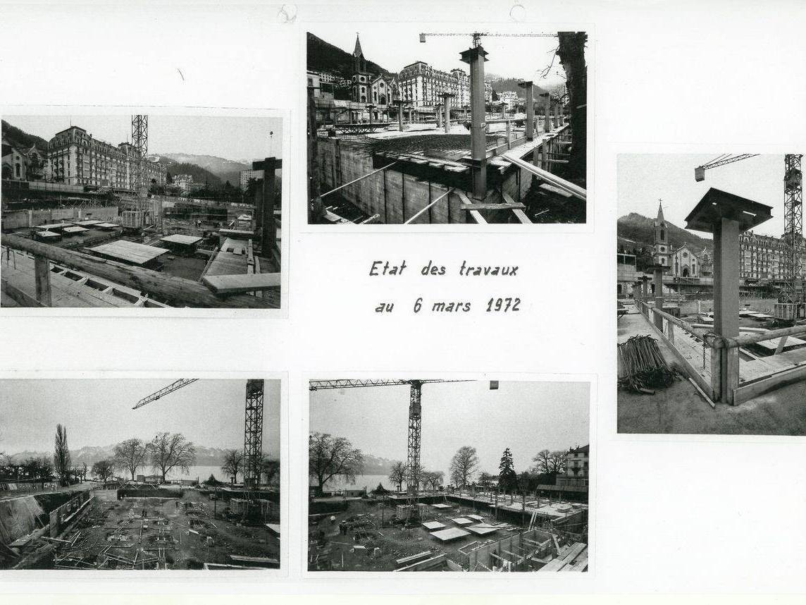 1971 - 1973 La Construction du bâtiment